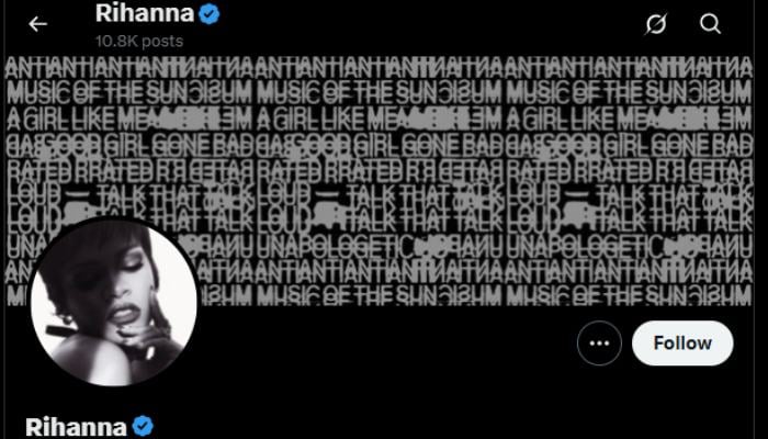 Rihanna drops major hint about new album R9 after 9 years?