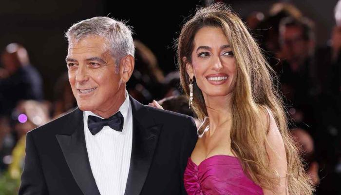George Clooney stands by Amal Clooney amid illness