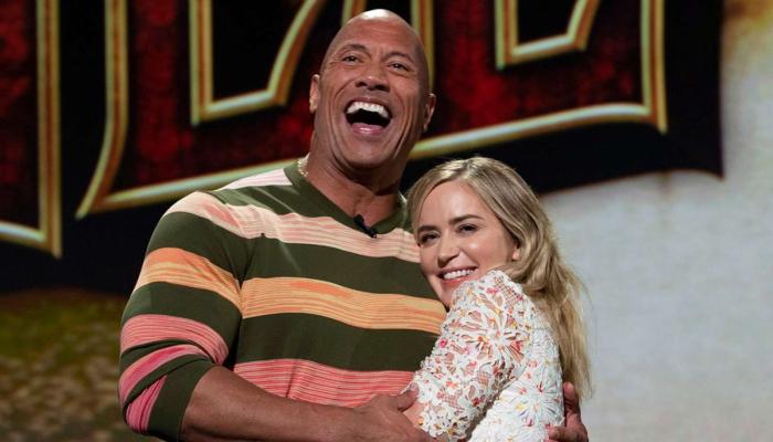 Dwayne Johnson, Emily Blunt talk ‘The Smashing Machine’ at Venice