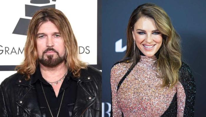 Elizabeth Hurley reveals the private lessons she gets from Billy Ray Cyrus