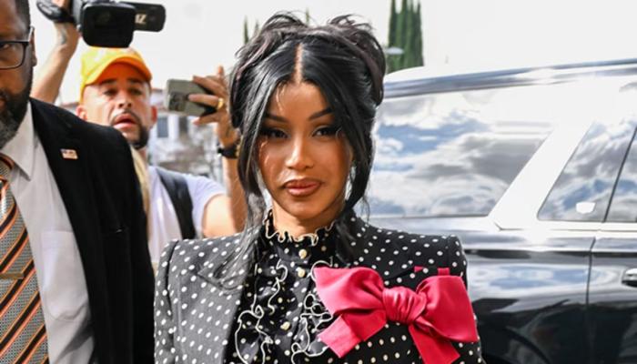 Cardi B turns courtroom viral meme into album art