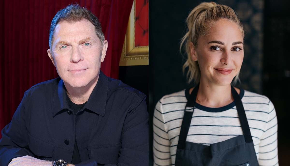 Bobby Flay surprise smooch with Brooke Williamson stuns fans
