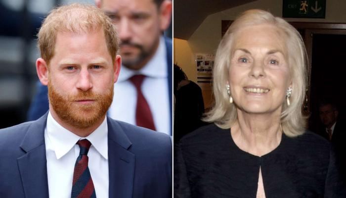 Duchess of Kents touching connecting to Prince Harry revealed
