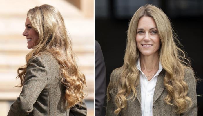Kate Middletons new blonde hair compared to Disneys Sleeping Beauty