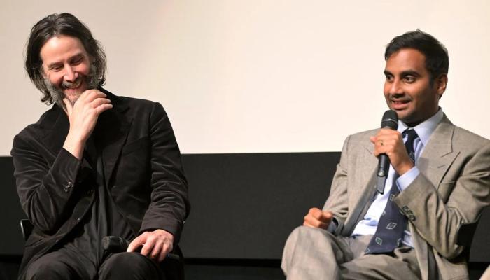 Aziz Ansari shares his honest views on working with Keanu Reeves