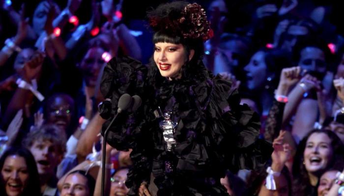 Lady Gaga dedicates VMAs Artist of the Year win to audience