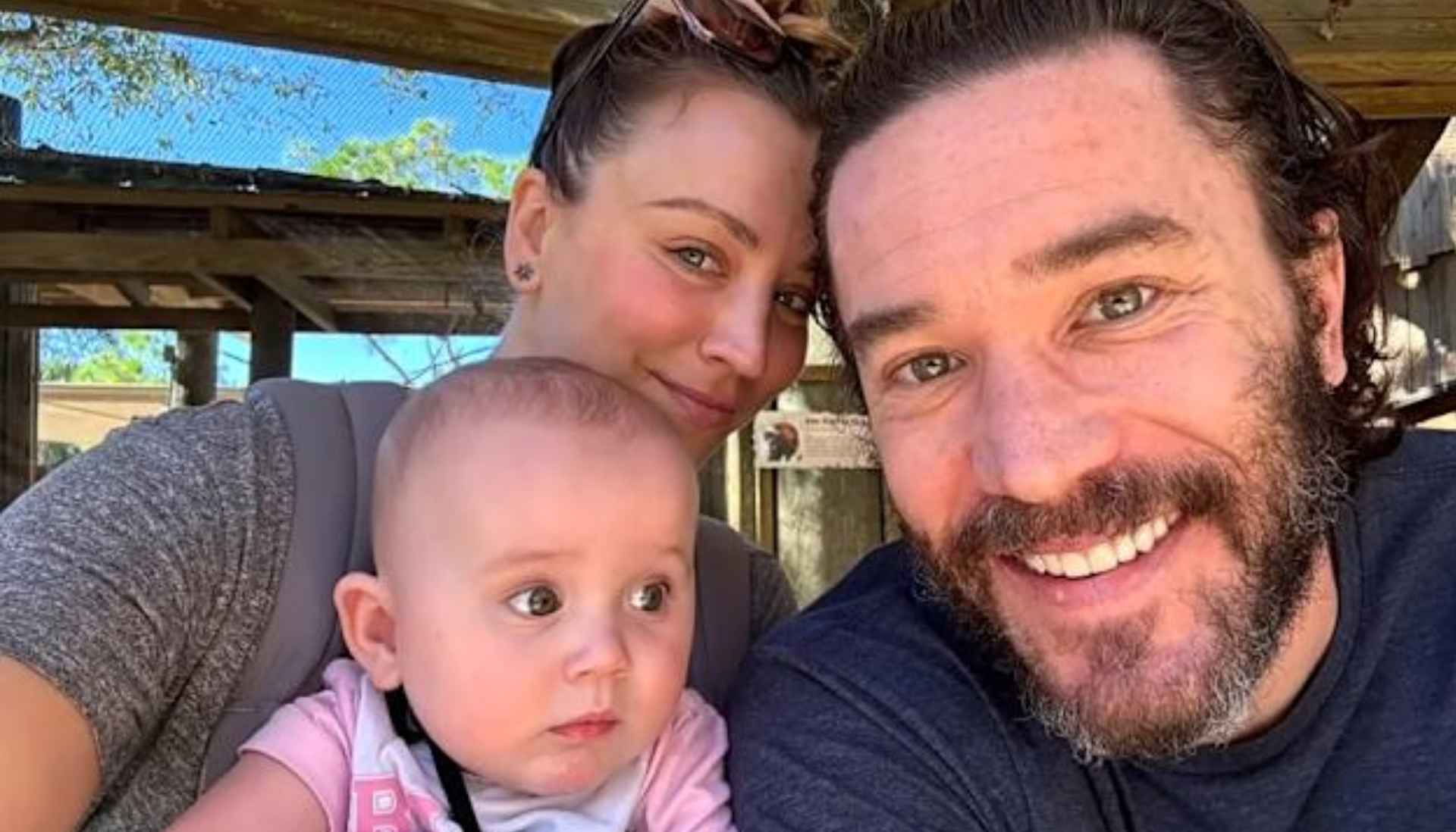 Tom Pelphrey, Kaley Cuoco struggling with parenthood?