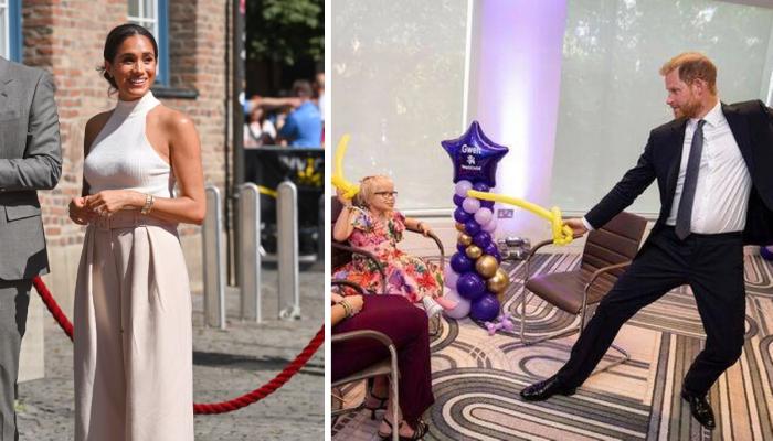 Meghan Markle cheers for Prince Harrys UK endeavours from miles away