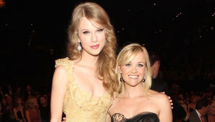 Reese Witherspoon shares excitement for Taylor Swift’s engagement