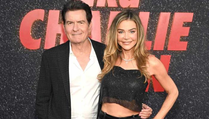 Denise Richards breaks down in tears over Charlie Sheen