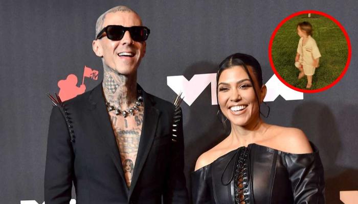 Kourtney Kardashian finally shares son’s glimpse during Travis Barker’s tour