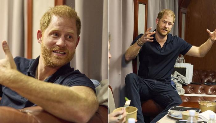 Prince Harry pays touching tribute to Meghan Markle in Ukraine speech