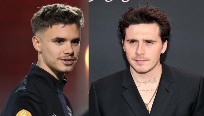 Romeo Beckham dodges remark about Brooklyn Beckham feud