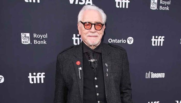 Brian Cox suffers embarrassing wardrobe malfunction at TIFF