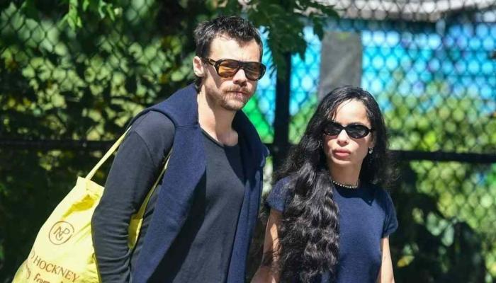 Harry Styles heats up romance rumours with Zoë Kravitz