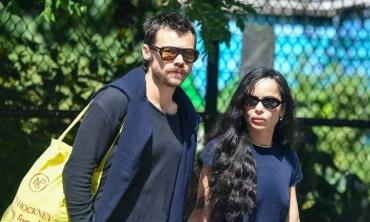 Harry Styles heats up romance rumours with Zoë Kravitz