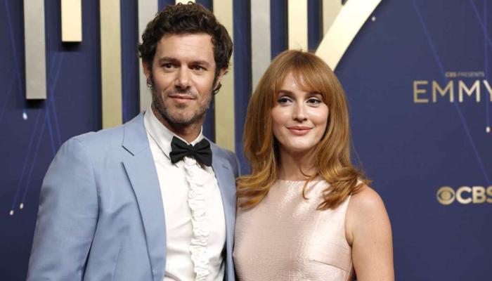 Adam Brody, Leighton Meester turn heads at 2025 Emmy Awards