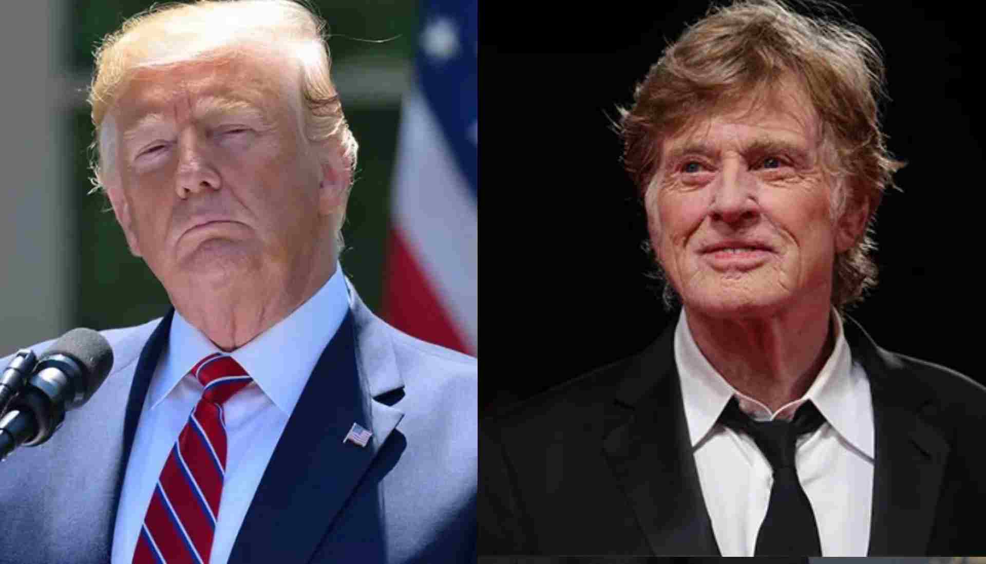 Donald Trump comments on Robert Redford’s death