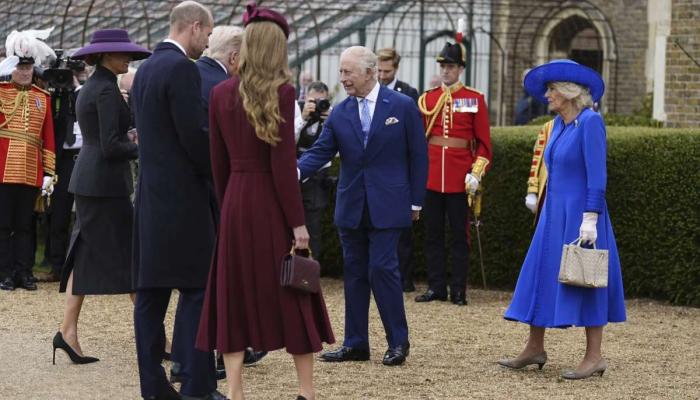 King Charles welcomes Donald Trump with Prince William, Princess Kate