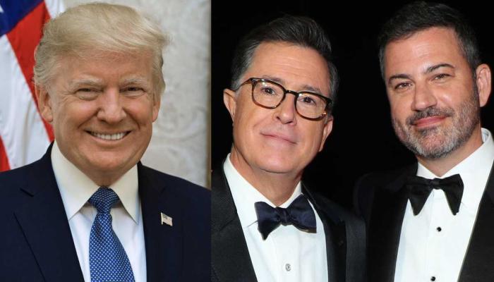 Donald Trump encourages more firings after Jimmy Kimmel, Stephen Colbert