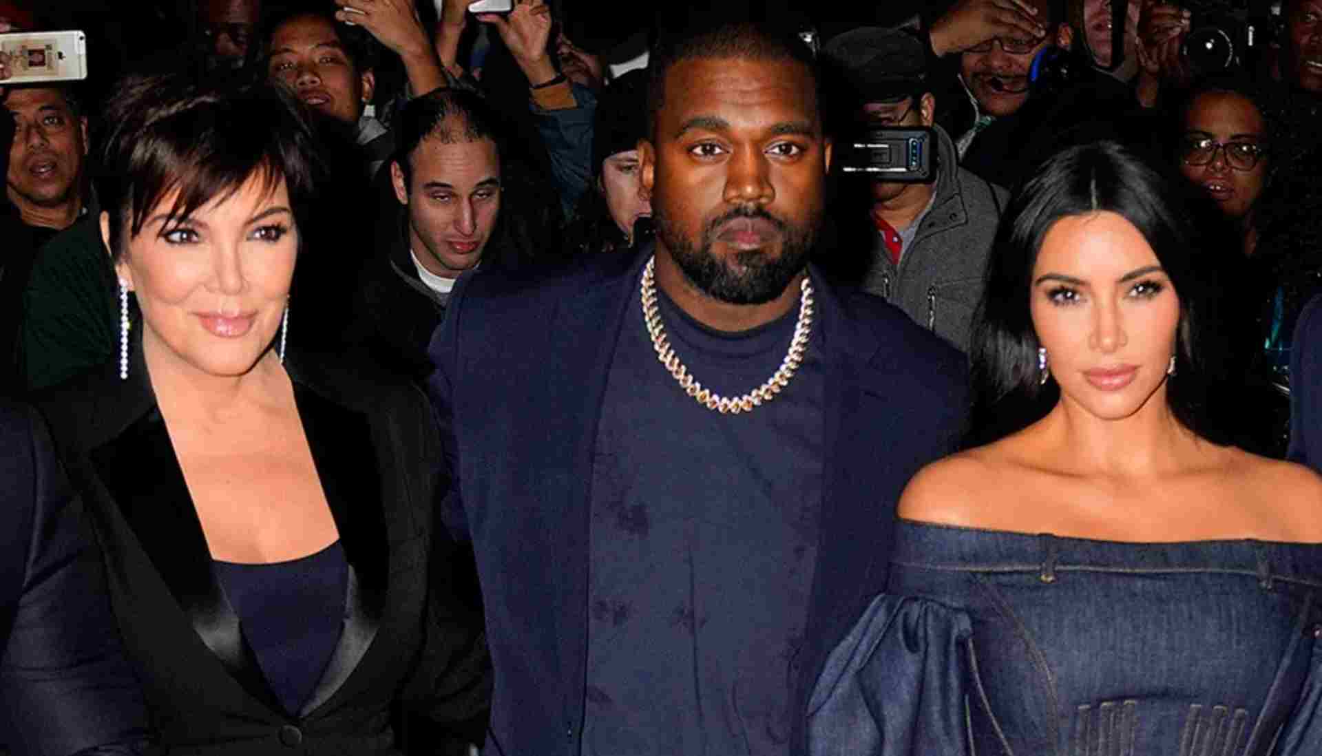 Kanye West screams at Kim Kardashians mother Kris Jenner