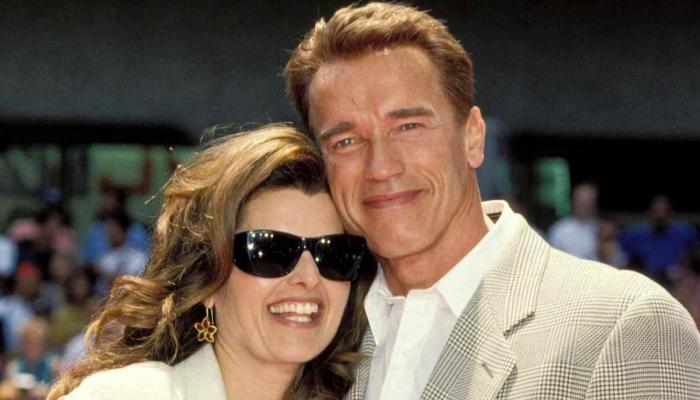Arnold Schwarzenegger marks family reunion amid feud