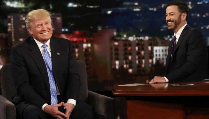 Jimmy Kimmel returns with more jabs, unapologetic wit to tease Trump
