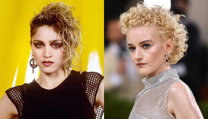 Julia Garner embodies Madonna in photoshoot before biopic