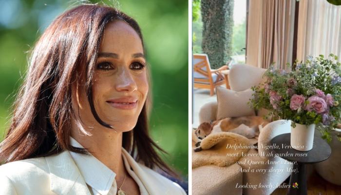 Meghan Markle shows off Montecito living room and sparks homeware speculation