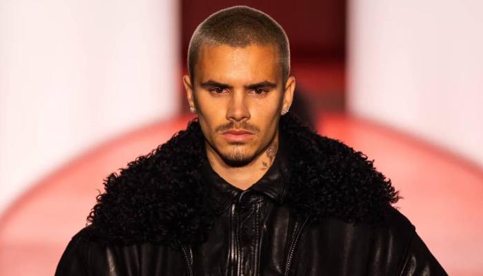 Romeo Beckham turns fashion week into catwalk amid romance rumours