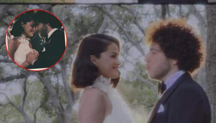 Selena Gomez shares rare sneak peak of nuptials with Benny Blanco