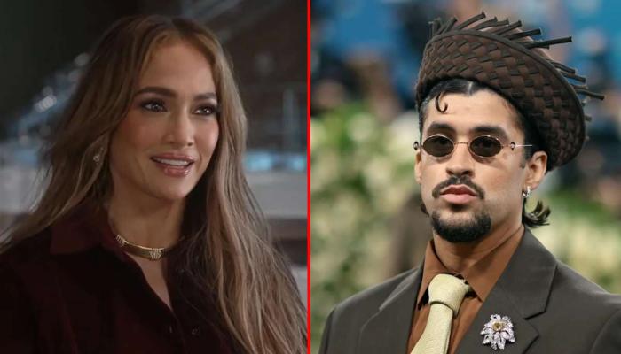 Jennifer Lopez reacts to Bad Bunny Super Bowl announcement