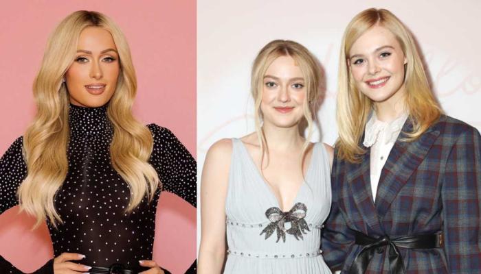 Paris Hilton makes rare comment on working with Dakota, Elle Fanning