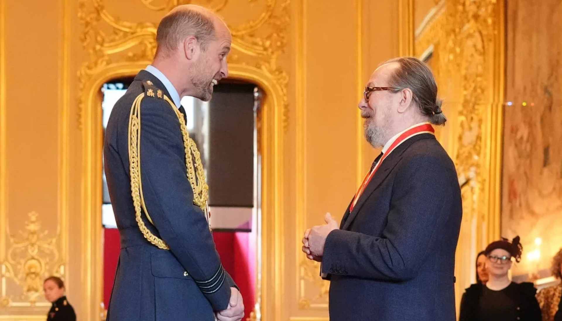Harry Potter star Sir Gary Oldman gets major honour from Prince William