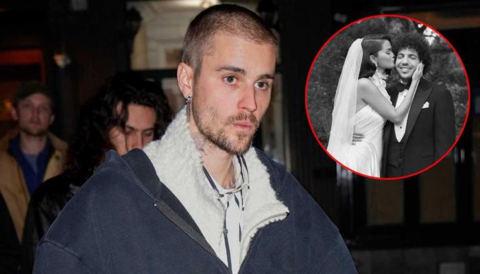 Justin Bieber turns blind eye to drama as ex Selena Gomez ties knot