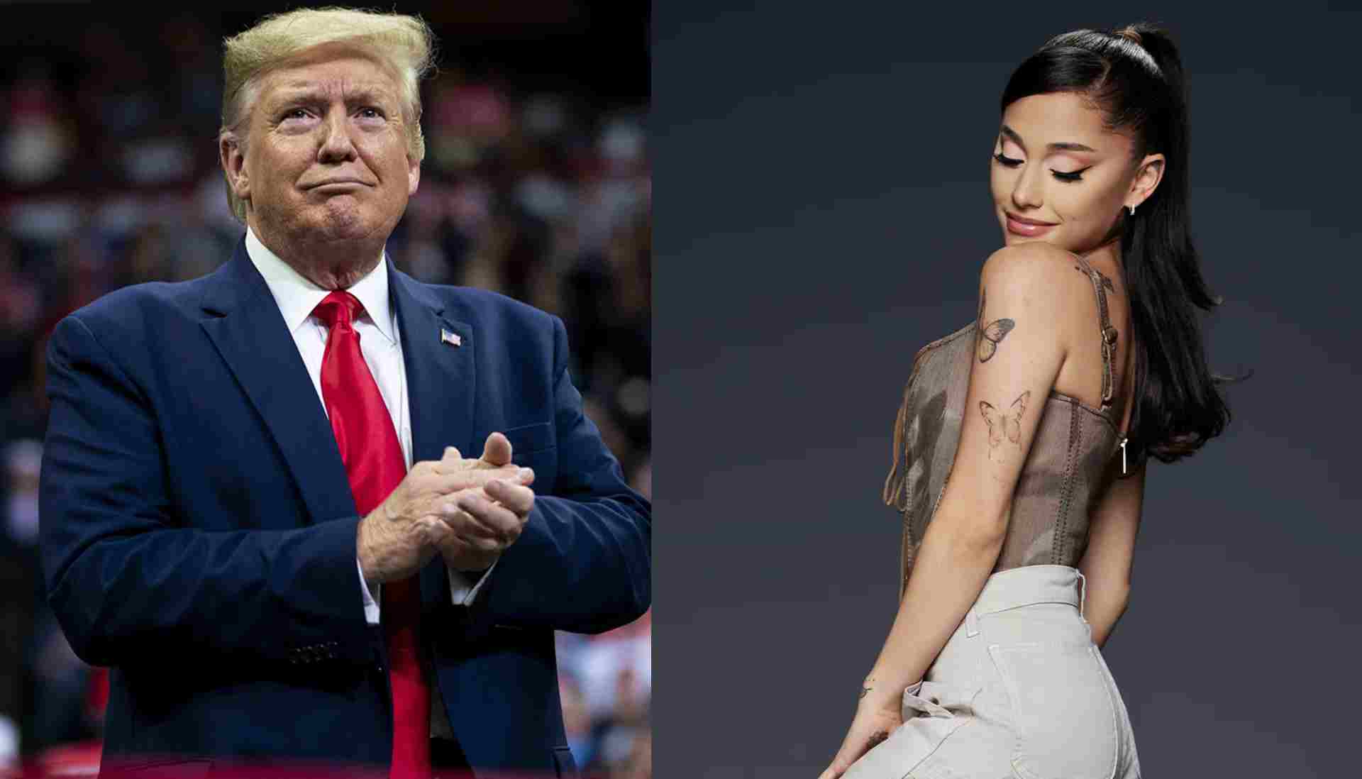 Ariana Grande gets harsh response from White House amid Donald Trump criticism