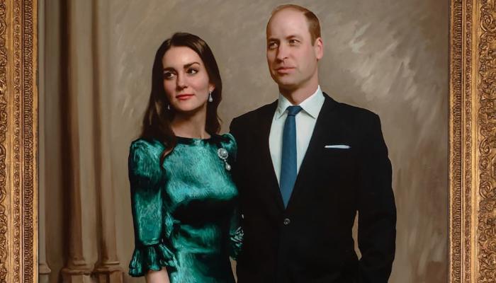 Prince William, Kate Middletons first joint portrait now on display in Peterborough Cathedral