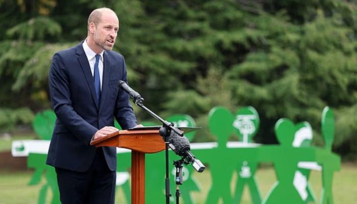 Prince William honours fallen humanitarian aid workers at historic memorial