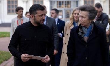 Princess Anne makes secret visit to Ukraine, honours child victims of war