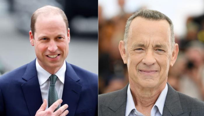 Prince William reveals the surprising link he has to Tom Hanks