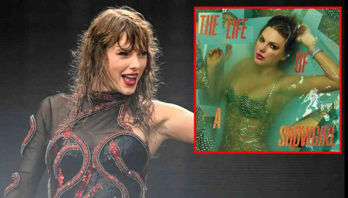 Which song from Taylor Swifts The Life Of A Showgirl broke records?
