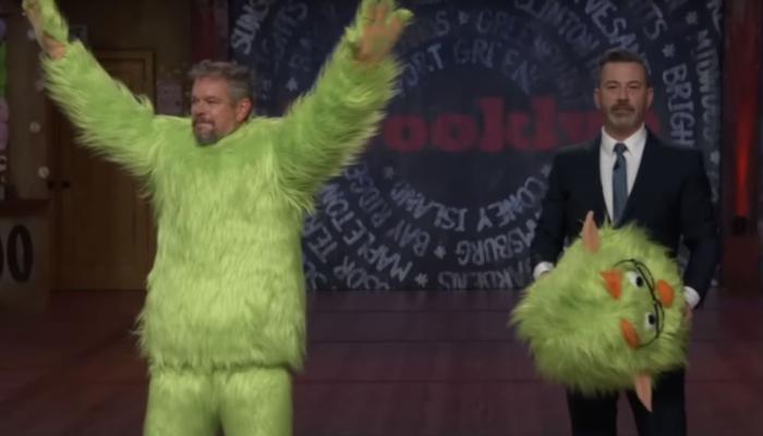 Matt Damon brings funny twist to feud with Jimmy Kimmel on Late Night
