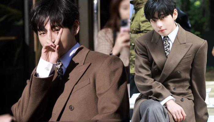 BTS V captivates fans with iconic fashion moment at Paris Fashion Week