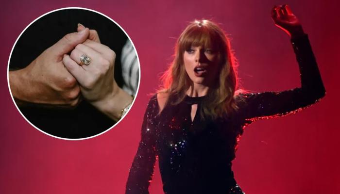 Taylor Swift describes hidden meaning of engagement ring