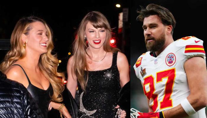 Travis Kelce gives update on Taylor Swift, Blake Lively’s friendship