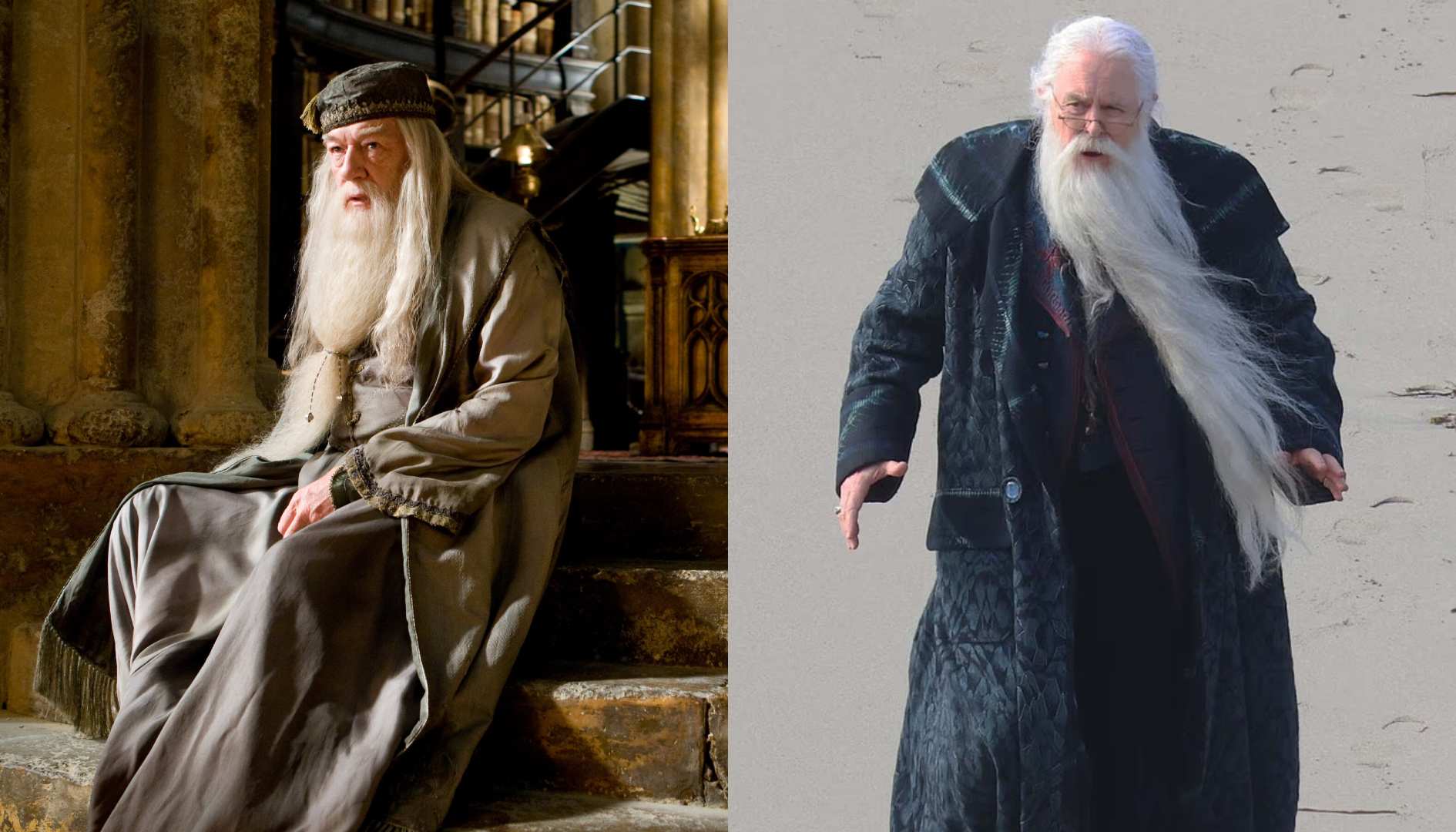 John Lithgow spotted as Dumbledore for the first time