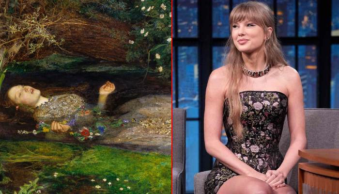 Taylor Swifts look for Seth Meyers show holds special nod to album