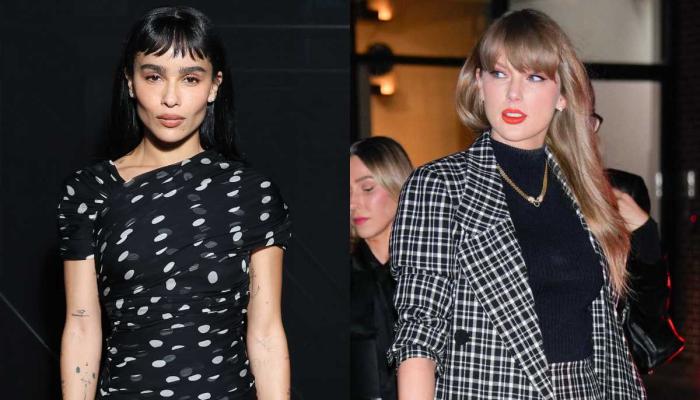 Taylor Swift reacts to Zoe Kravitzs snake Incident