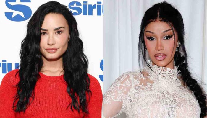 Demi Lovato, Cardi B stun fans with bold blue carpet statements