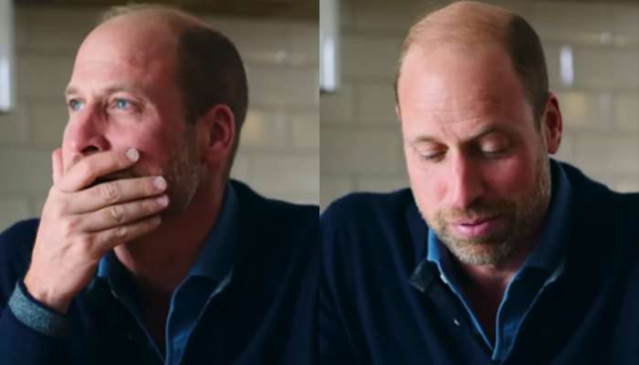 iPrince William sheds tears in new video after rare outing with King Charles